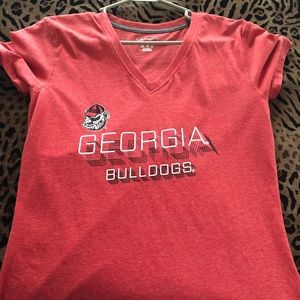 Georgia bulldogs tee